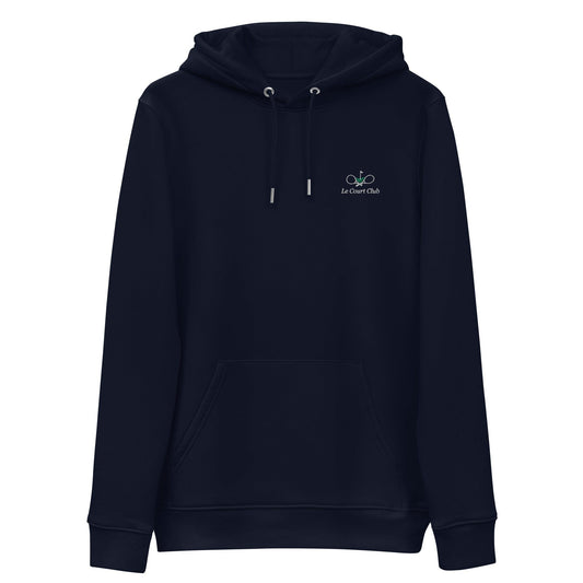 Classic Sunset Organic Navy Hoodie Hoodie Le Court Club S