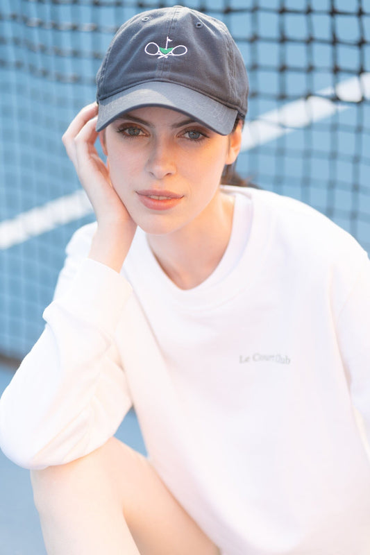 LCC Navy Organic Sporty Hat 360 Hat Le Court Club