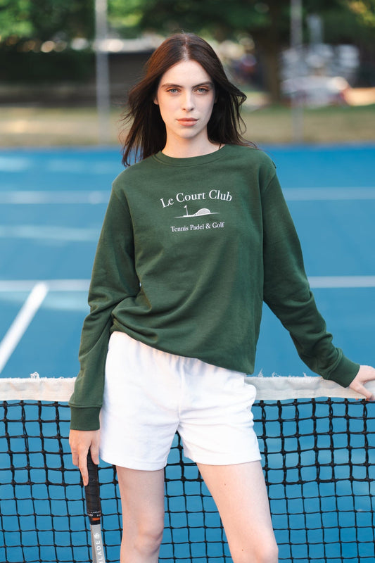 Le Club Green Organic Sweater pull Le Court Club