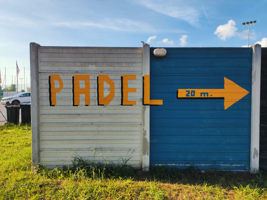 padel sign