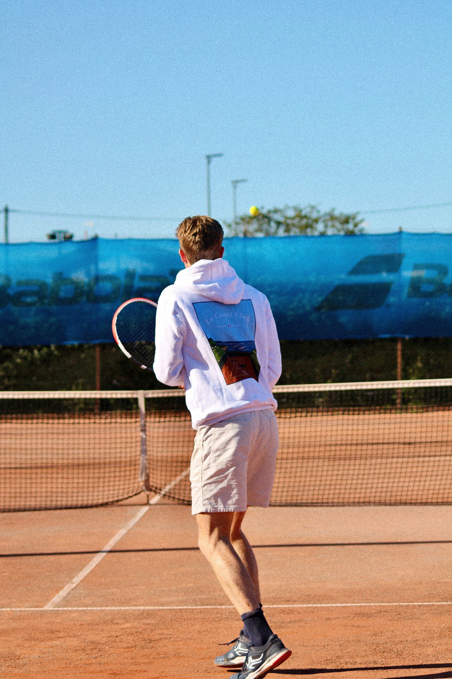 hoodie blanche coton biologique
