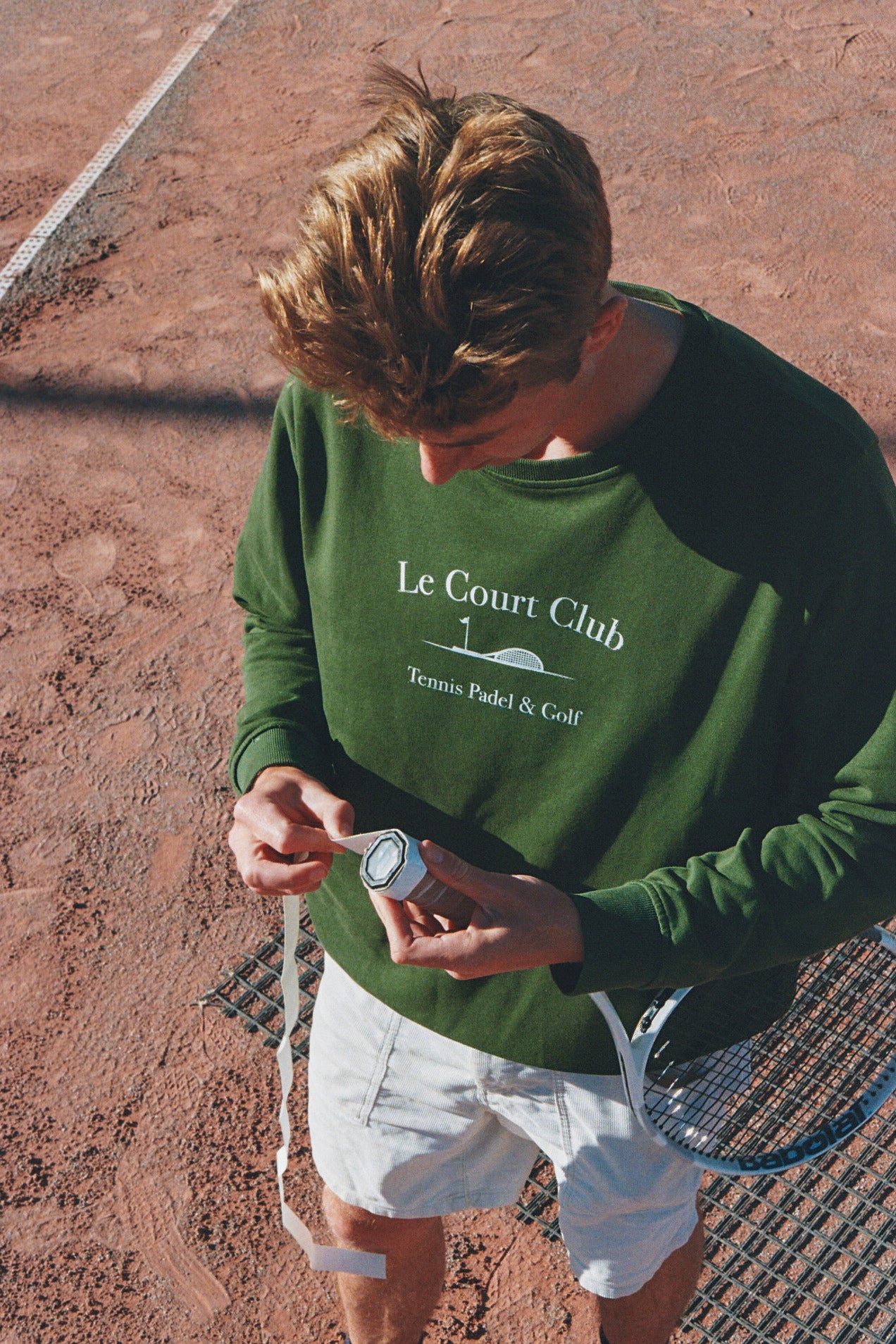 organic sweater green