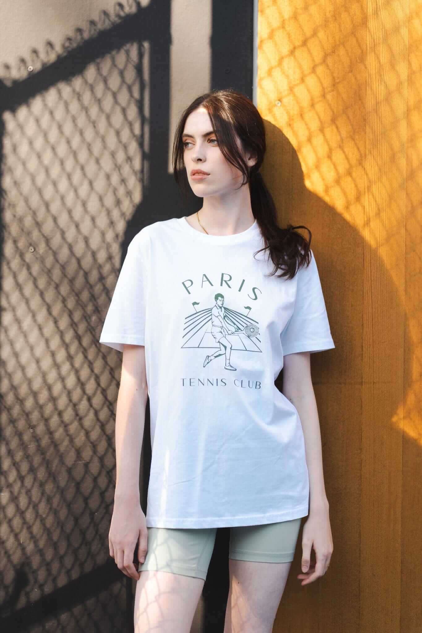 T-Shirt Paris Tennis Club White