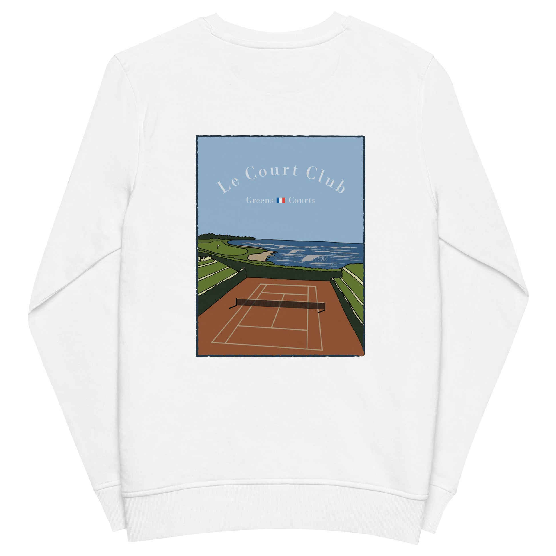 pull blanc en coton biologique