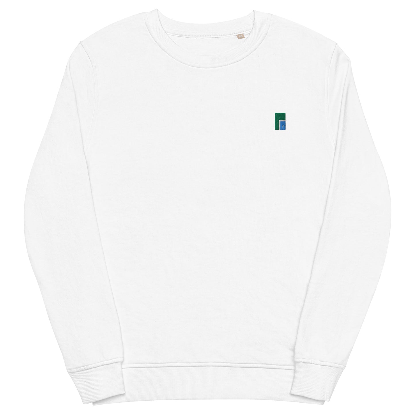 pull blanc en coton biologique