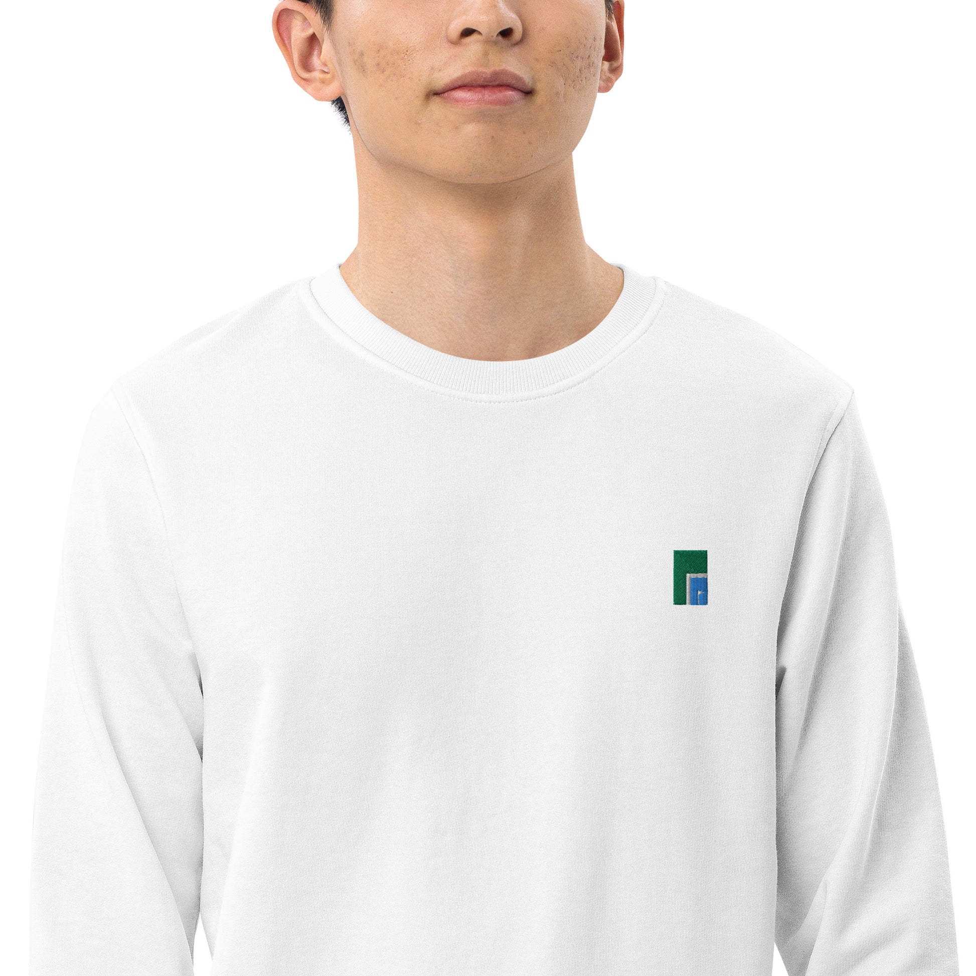 organic white sweater of canada tennis