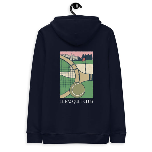 Classic Sunset Organic Navy Hoodie Hoodie Le Court Club