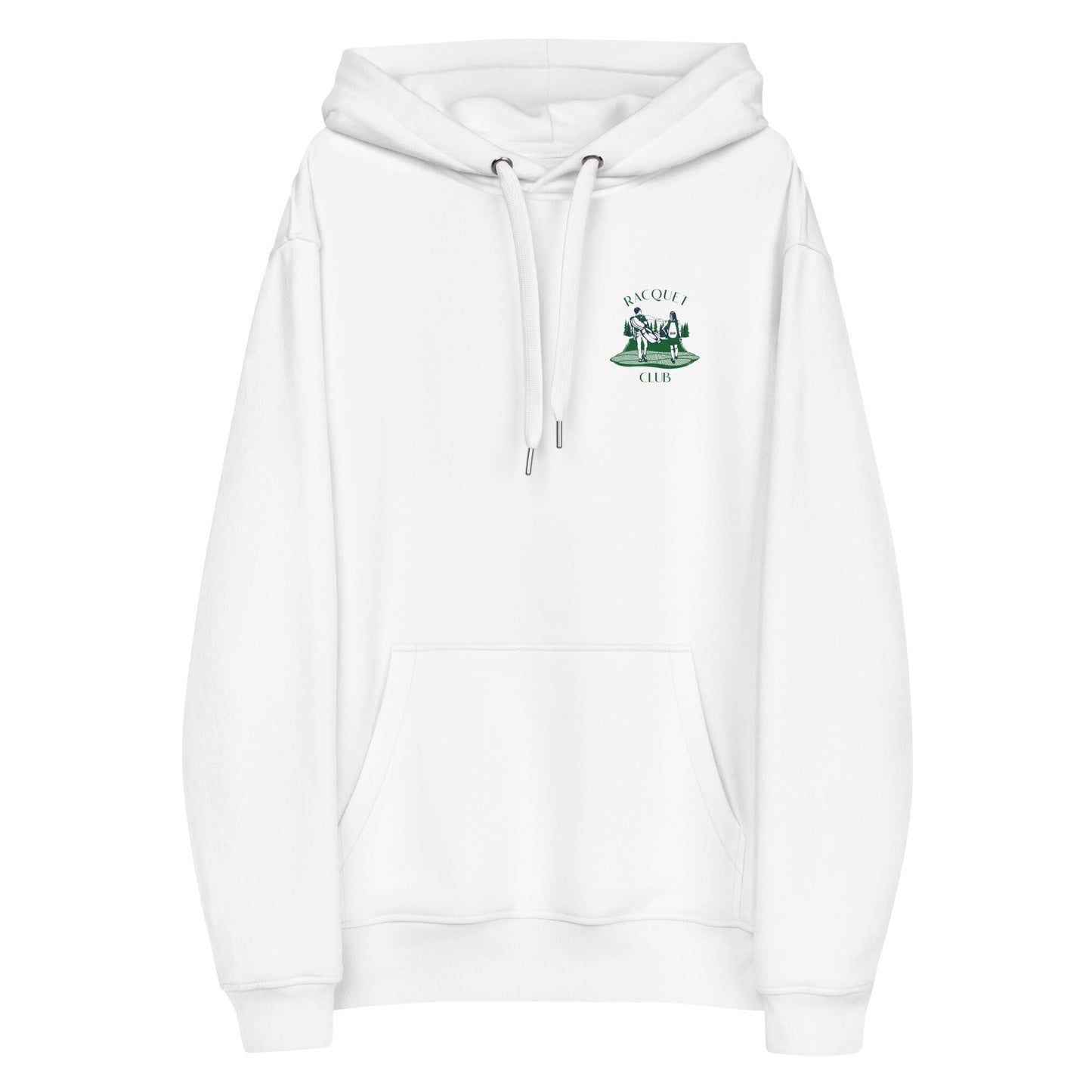 Classique Organic White Hoodie Hoodie Le Court Club