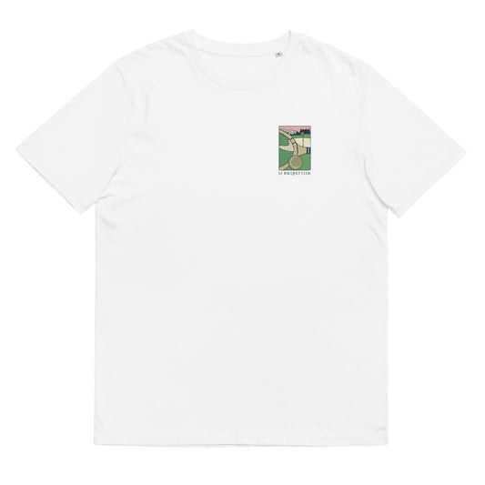 Le Racquet Club Organic Cotton White Tee Tee Le Court Club